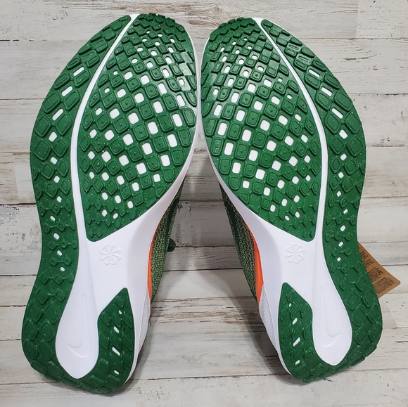 Nike Air Zoom Pegasus 41 "FAMU" Green Orange Shoes Men's Size 9.5 FZ5112-300 - Picture 7 of 11